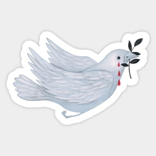 bird of peace Sticker